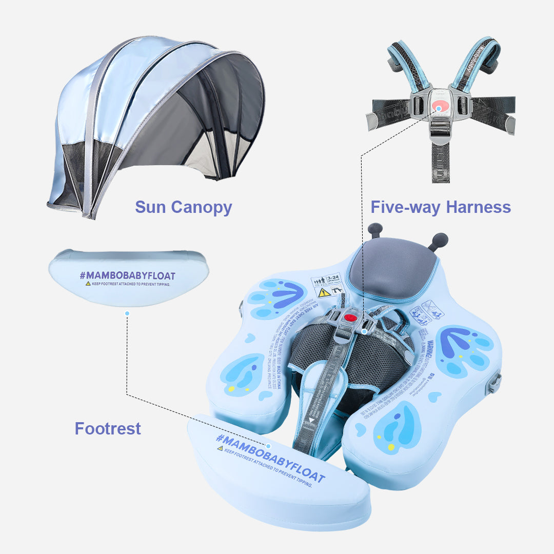 Blue Butterfly Chest Float