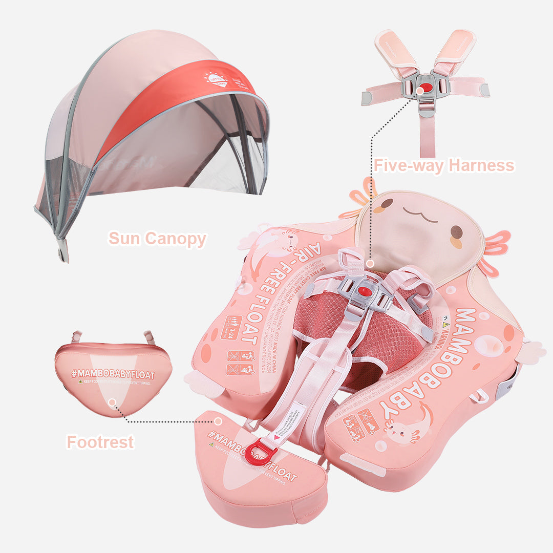Pink Salamander Chest Float
