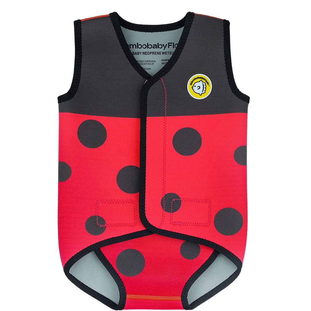 Red Ladybug Thermal Wetsuit