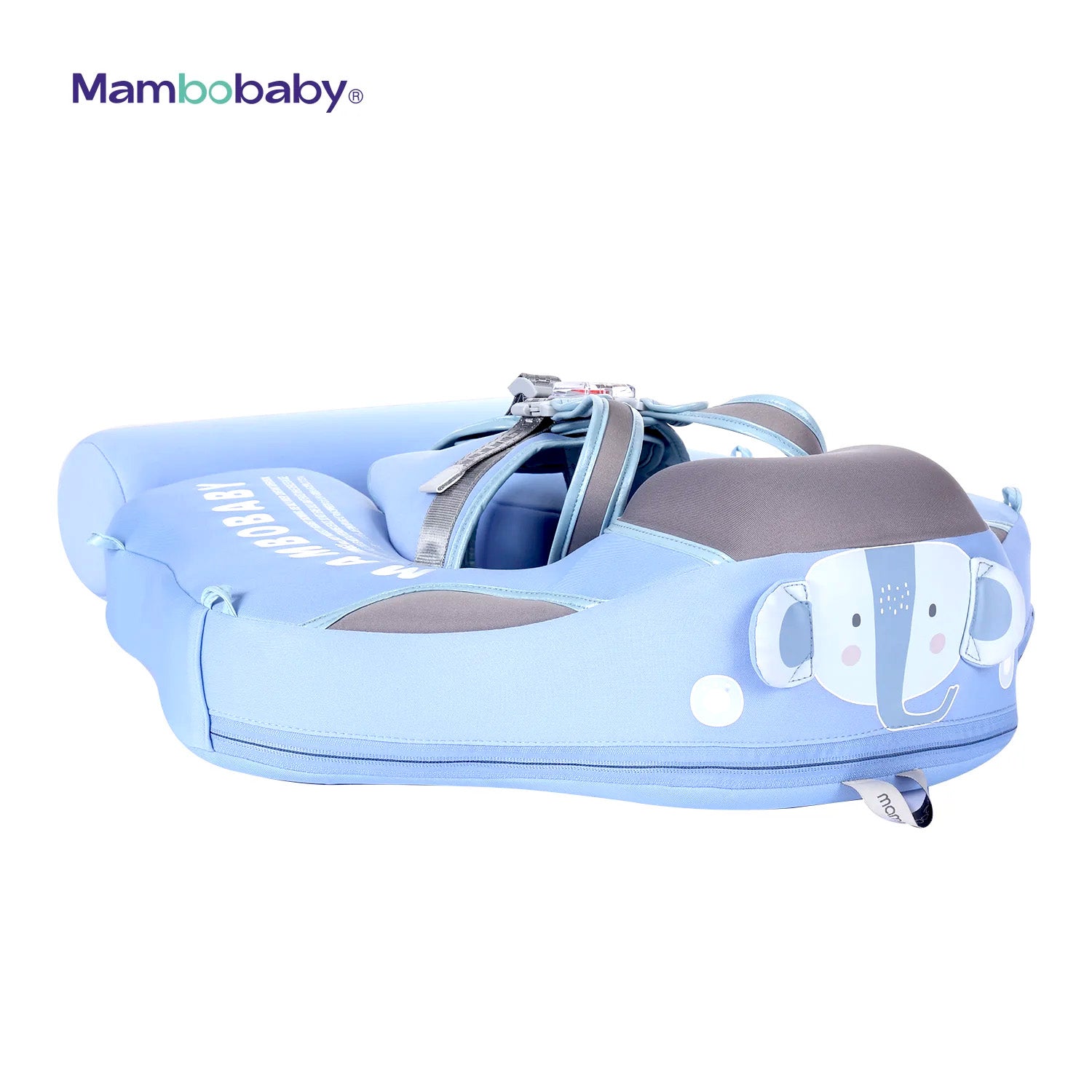 Mambobaby Air-Free Elephant Chest Float with Flat Canopy